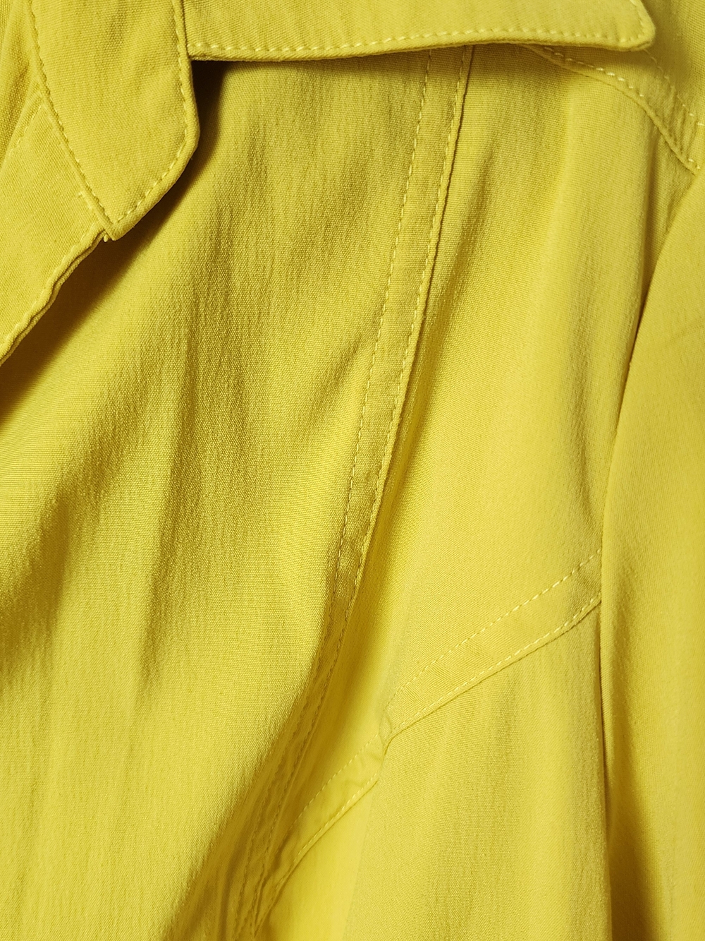 Button-Front Blouse - Yellow - Picture 8 of 13
